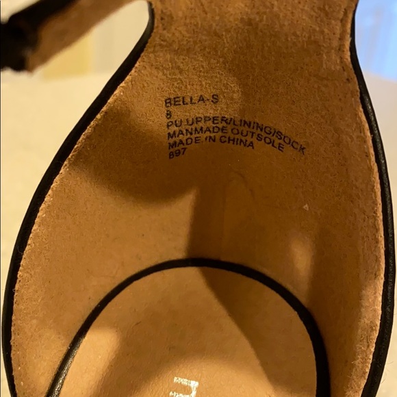 NWOT Black Madden Girl Heels - Picture 8 of 12